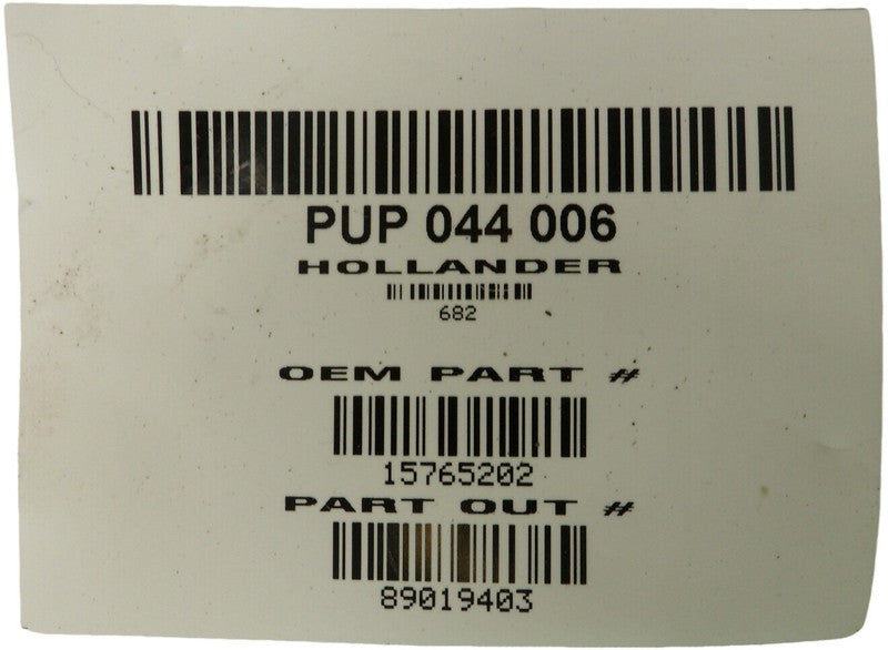 89019403 1998-2005 Chevrolet Blazer 4.3L A/C Compressor Assembly 15765202