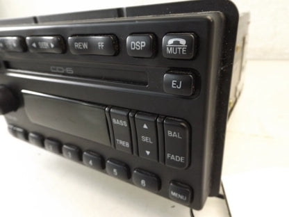 5L1Z18806CA 2003-2004 Ford Expedition Radio Control Unit 6 Disc Used 5L1Z18806CA OEM