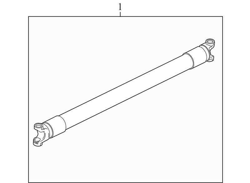 5L3Z4602GA 2004-2008 Ford F-150 XLT Front Drive Shaft Used OEM 7L3Z4602J 