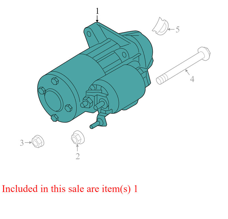 BE8Z11002A 2011-2019 Ford Fiesta Starter Motor AE8T11000 Used OEM