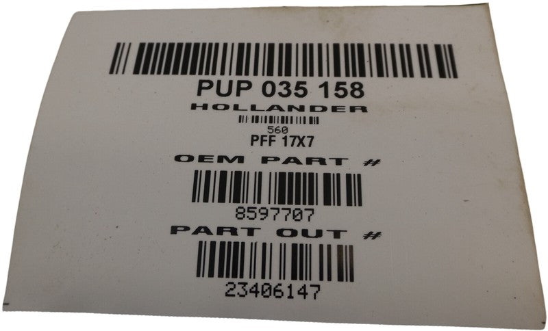 8597707 2010-2017 Chevrolet Equinox 17x7 Aluminum Wheel Rim Used OEM 8597707