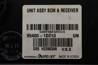 954001D210 2007-2012 Kia Rondo Body Control Module BCM Used OEM 954001D210