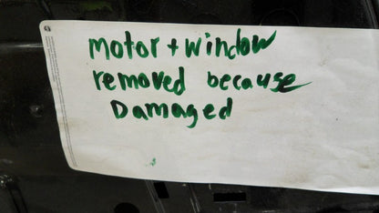 5W1Z5420124BA 2008-2010 Lincoln Town Car Driver FL Door Assembly Used 5W1Z5420124BA OEM