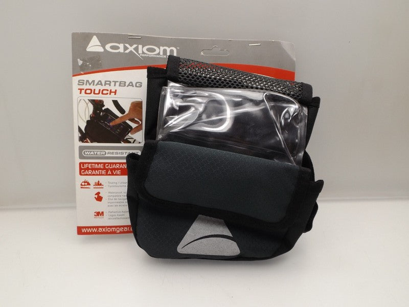 Axiom's Smart Bag Touch Black/Gray New Bicycle Bag 