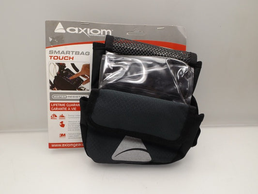 Axiom's Smart Bag Touch Black/Gray New Bicycle Bag 