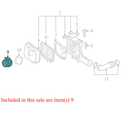 12566846 2004-2009 Cadillac SRX Mass Air Flow Sensor