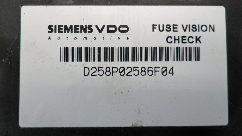 6G1T15604DA 2005-2007 Ford Five Hundred Fuse Box Used 6G1T15604DA OEM