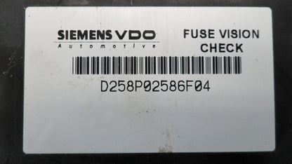 6G1T15604DA 2005-2007 Ford Five Hundred Fuse Box Used 6G1T15604DA OEM