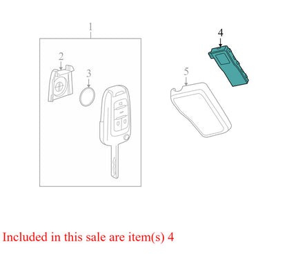 13503205  2010-2017 Chevrolet Equinox Keyless Entry Receiver 13503205