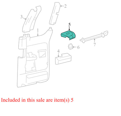 4L3Z14524DAA 2004-2008 Ford F-150 Driver Rear RL Window Switch Used OEM 5L3T14B135ABW