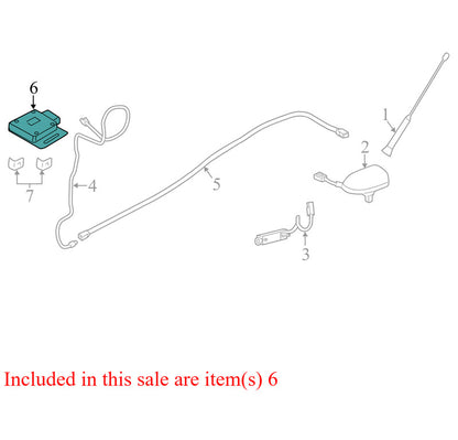 CM5T19H464CC 2012-2014 Ford Focus GPS Navigation System Antenna Module Used CM5Z10E893D OEM