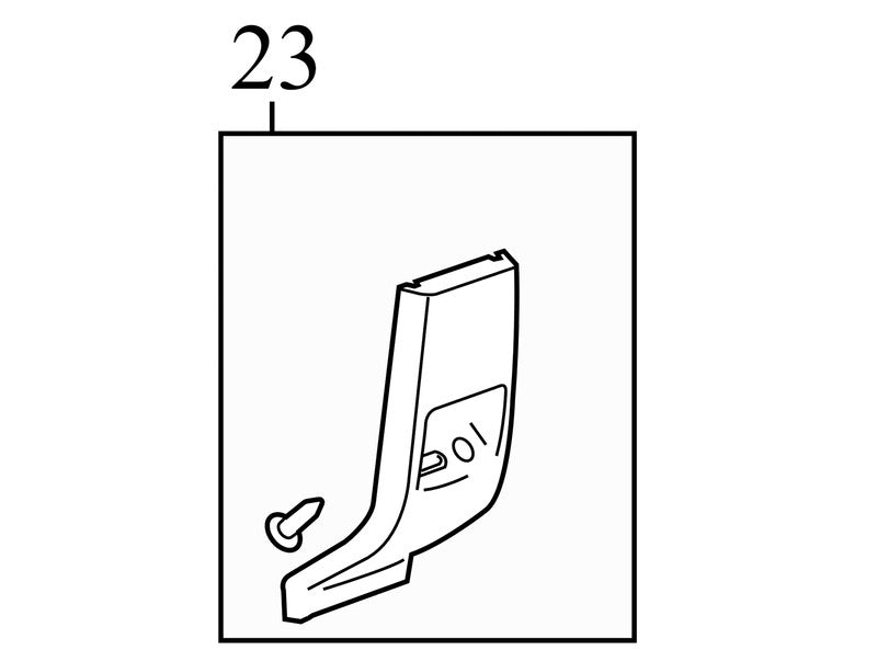 20847493 2010-2017 Chevrolet Equinox Center Console Trim Panel W/ Power Port Used OEM