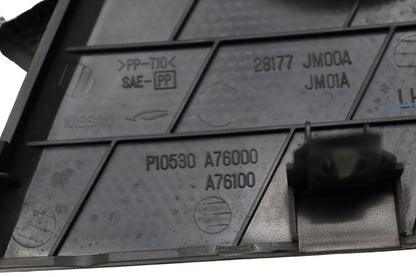 28177JM00A 2008-2015 Nissan Rogue Driver LH Speaker Grille Cover Used OEM 28177JM00A