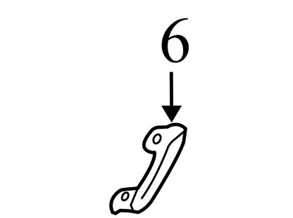 4L1Z7831407AAA 2003-2006 Ford Expedition Passenger RH Interior Grab Handle Used OEM 