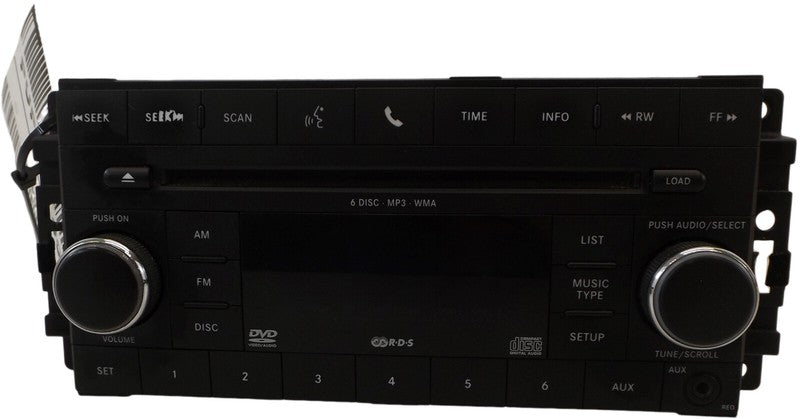 5064924AG 2009-2010 Dodge Journey Radio Unit Used OEM 05064950AQC