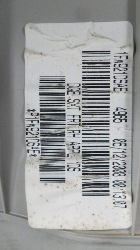 1FW921DSAE 2008-2010 Dodge Grand Caravan Passenger FR Interior Door Panel Used 1JD681DSAA 