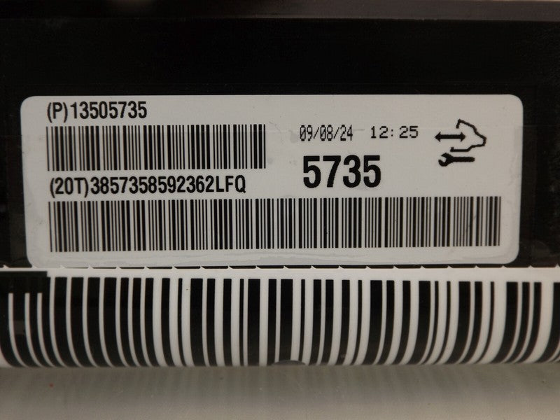 13505735 2010 Chevrolet Equinox HVAC Control Module 13505735 Used OEM