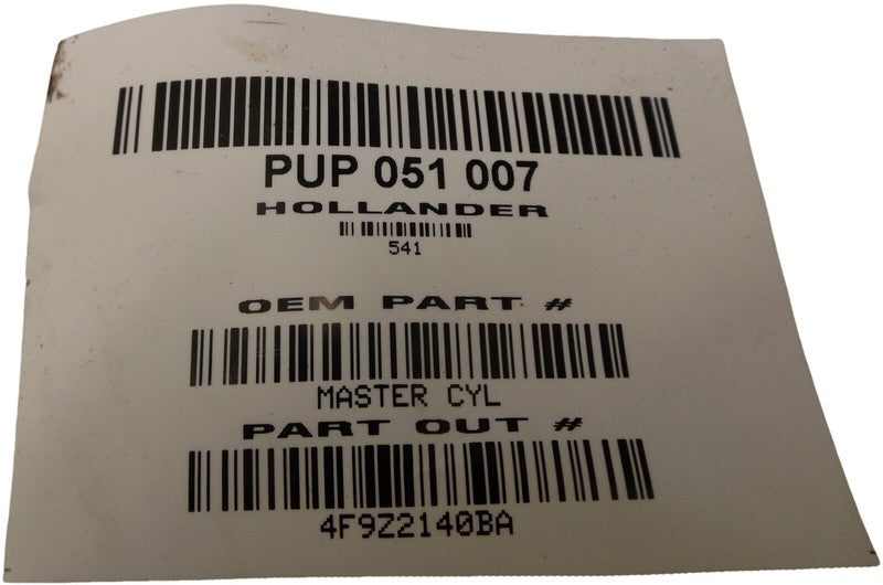 4F9Z2140BA 2005-2007 Ford Freestyle Brake Master Cylinder W/ Reservoir Used OEM 4F9Z2140BA