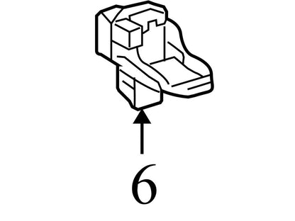 G383447030 2004-2009 Toyota Prius Battery Safety Disconnect Used OEM G383447030