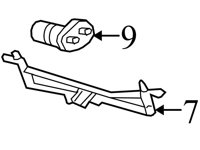 15268609 2008-2011 Buick Enclave Windshield Wiper Linkage, Wiper Motor Used 15268609 OEM