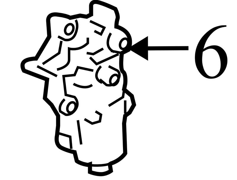 19180071 2006-2011 Chevrolet Impala Driver Rear Left Window Motor Used OEM 0130822260