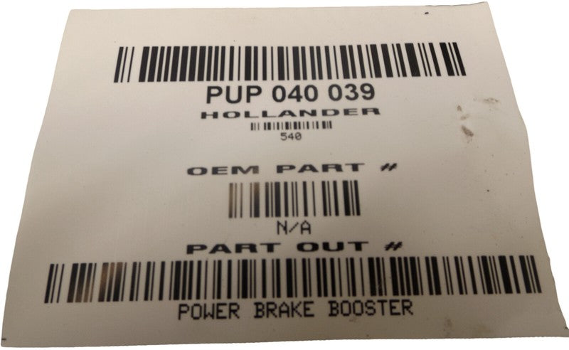 1995-1999 Subaru Legacy 2.2L Power Brake Booster Used OEM 