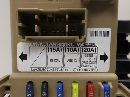 JB200400 2007 Subaru Impreza Dash Left Driver Fuse Junction Block Box JB200400
