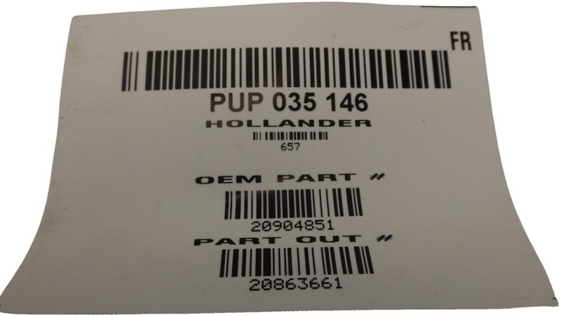 20904851 2010-2017 Chevrolet Equinox Passenger FR Door Wiring Harness Used OEM 20904851