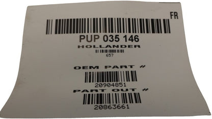 20904851 2010-2017 Chevrolet Equinox Passenger FR Door Wiring Harness Used OEM 20904851