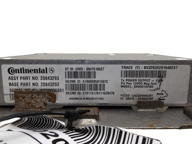 20843293 2010-2017 Chevrolet Equinox OnStar Communication Module OEM 20843293