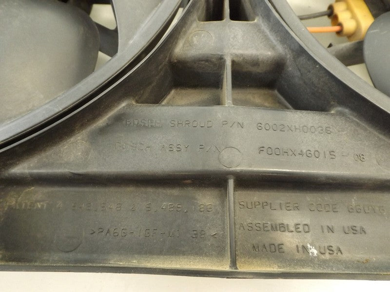 5F9Z8C607BM 2005-2007 Ford Freestyle Engine Cooling Fan Assembly Used OEM 5F9Z8C607BM