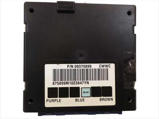 09375899 1999-2006 Chevrolet Silverado 1500 Body Control Module BCM Used OEM 09375899