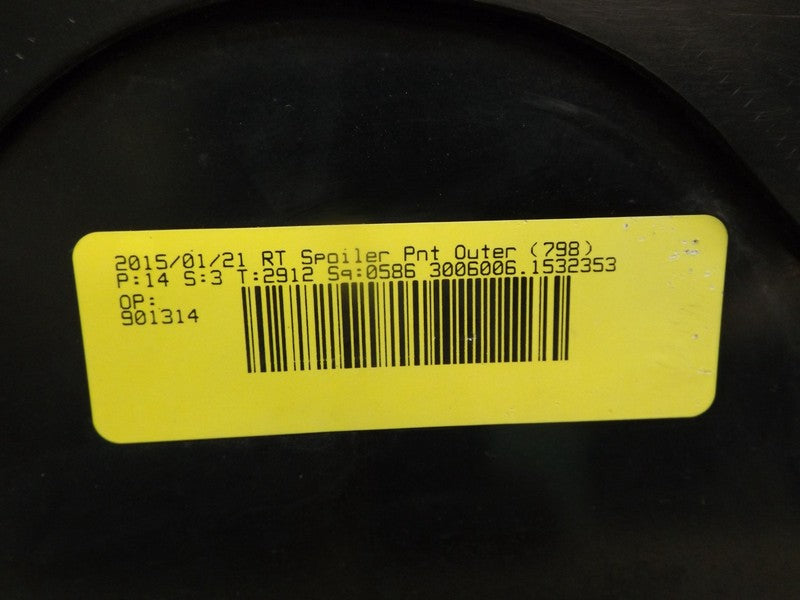 1SF62TRMA 2011-2020 Dodge Grand Caravan Rear Spoiler Used 1SF62TRMA OEM