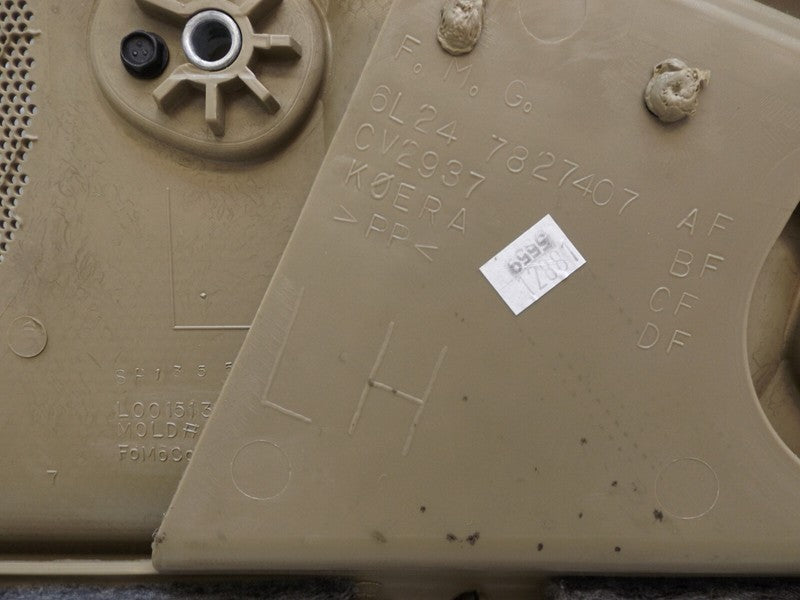 6L9Z7827406AAA 2006-2010 Mercury Mountaineer Driver Rear RL Interior Door Panel Used OEM