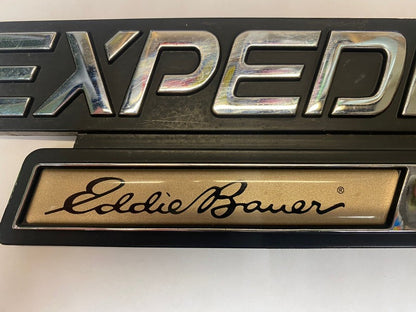 XL14-16703-AA 1999-2002 Ford Expedition Left Fender Emblem YL1Z16720AA 9in long