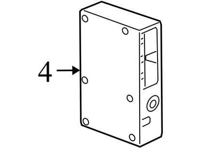 22903686 2011-2016 Chevrolet Cruze GPS Navigation Control Module Used 22868160 OEM