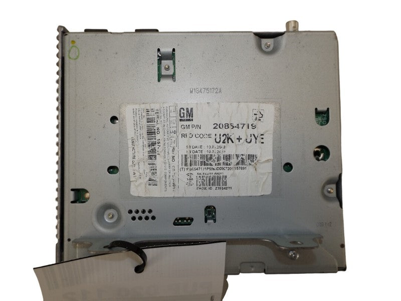 20854719 2010-2017 Chevrolet Equinox CD Player Used OEM 20854719