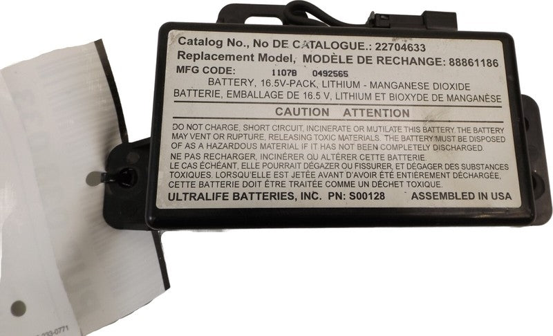 22704633 2006-2011 Chevrolet Impala Battery Backup Control Module Used OEM 22704633