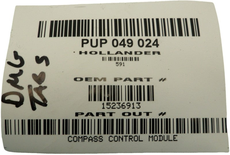 15236913 2004-2008 Pontiac Grand Prix GPS Navigation Control Module Used OEM 15236913