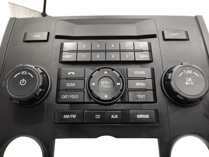 8L8Z18842AB 2008-2012 Ford Escape Radio Bezel W/ Radio Used OEM 9L8T18A802BB