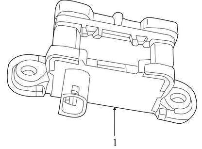 P56029483AA 2008-2010 Chrysler Town &amp; Country Stability Control Module Used 56029560A