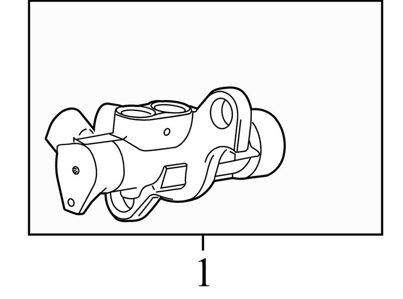 84073180 2012-2017 Buick Verano Brake Master Cylinder 2.4L Used 84073180 OEM