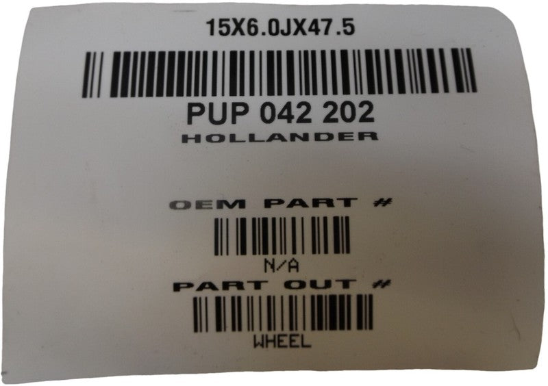 2011-2019 Ford Fiesta Alloy 15x6 Wheel Rim Used OEM