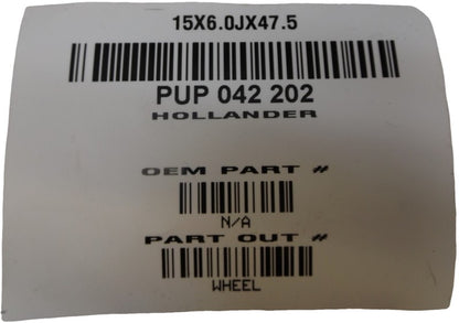 2011-2019 Ford Fiesta Alloy 15x6 Wheel Rim Used OEM