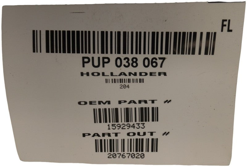 15929433 2006-2011 Chevrolet Impala Driver FL Interior Door Panel Used OEM 15929433