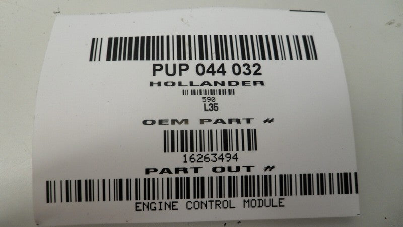 16263494 1998-2005 Chevrolet Blazer Engine Control Module ECM Used OEM 16263494
