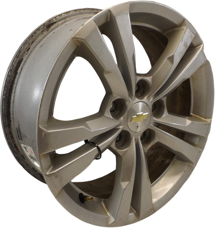 8597707 2010-2017 Chevrolet Equinox 17x7 Aluminum Wheel Rim Used OEM 8597707