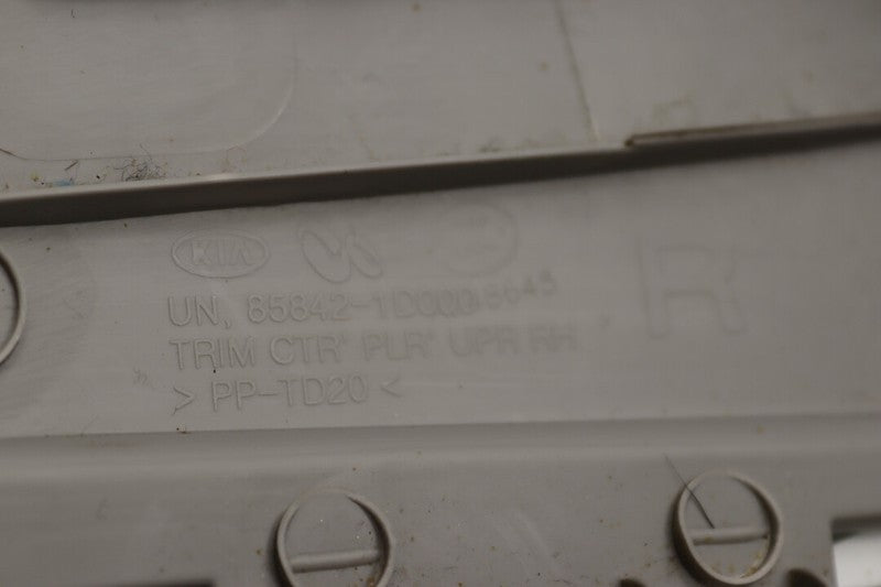 858301D000QW 2007-2012 Kia Rondo Passenger RH Upper B Pillar Trim Used OEM 858421D000