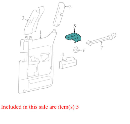 5L3T14B135 2004-2008 Ford F-150 Driver Rear RL Window Switch Used OEM 4L3Z14525DAB