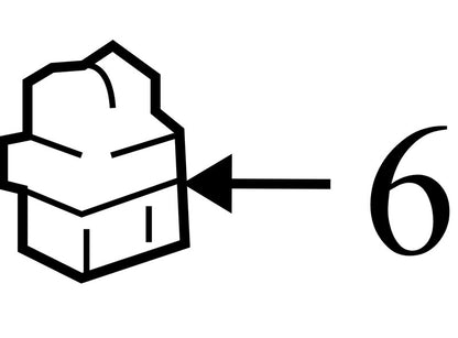 5L1T14529ABW 2004-2006 Ford F-150 Passenger RL Door Window Switch Used 5L1T14529ABW OEM